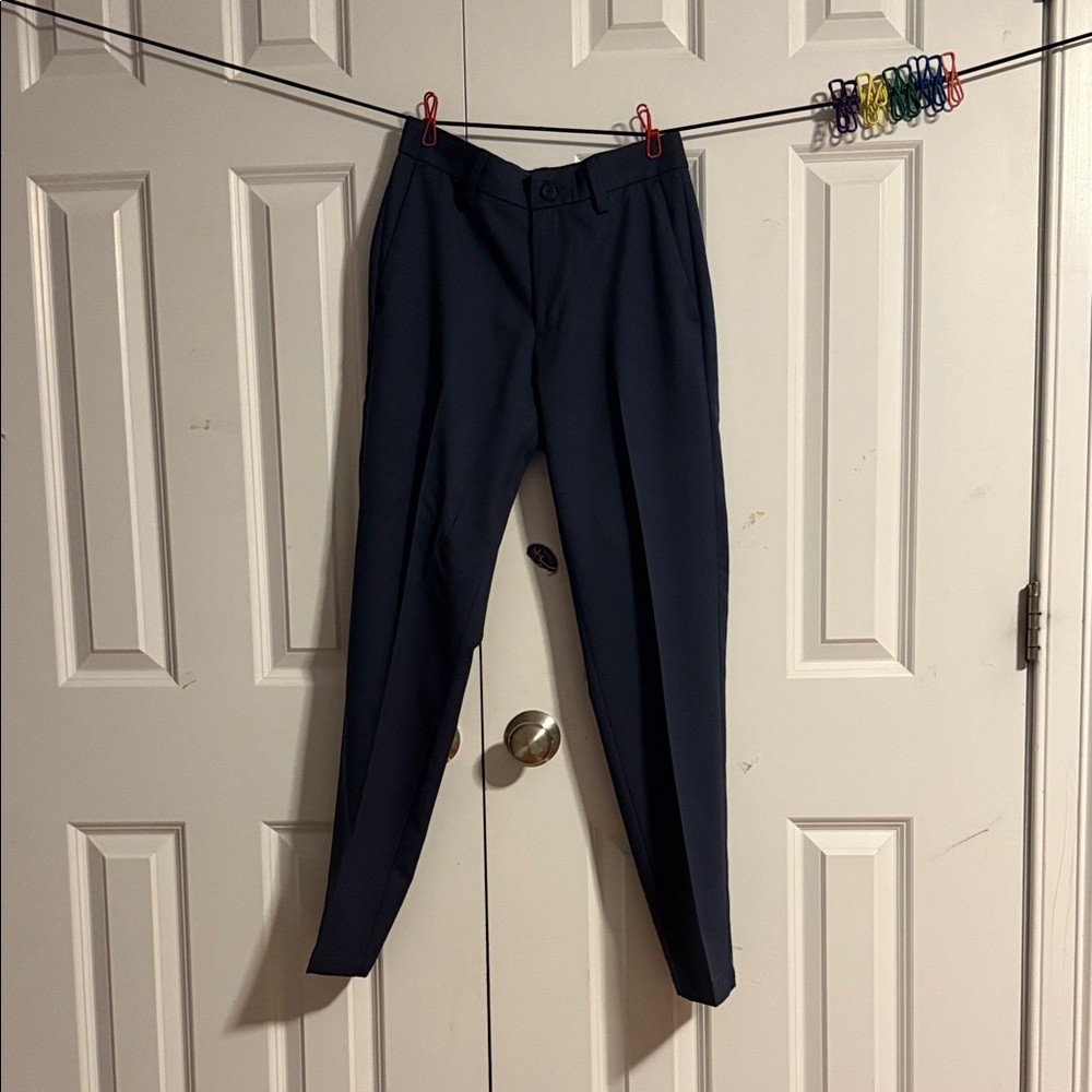 Haggar Kids Navy Formal Pants